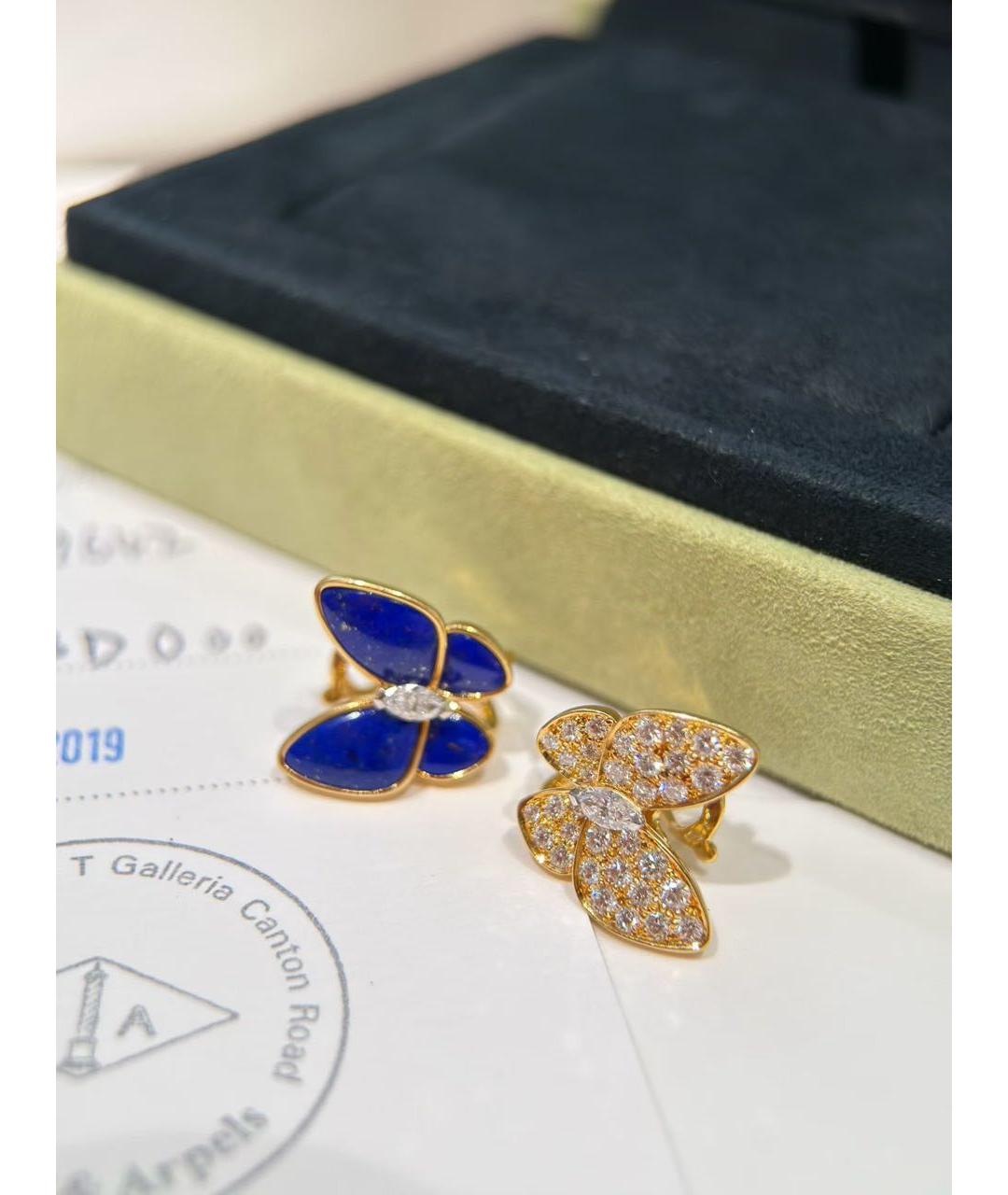 VAN CLEEF & ARPELS Золотые серьги из желтого золота, фото 4