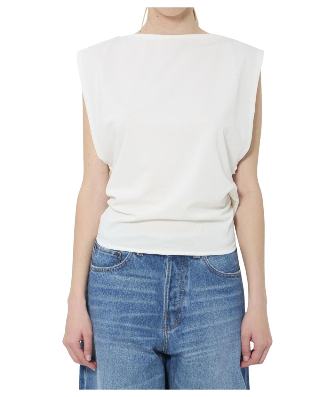 JACQUEMUS Белая футболка, фото 1