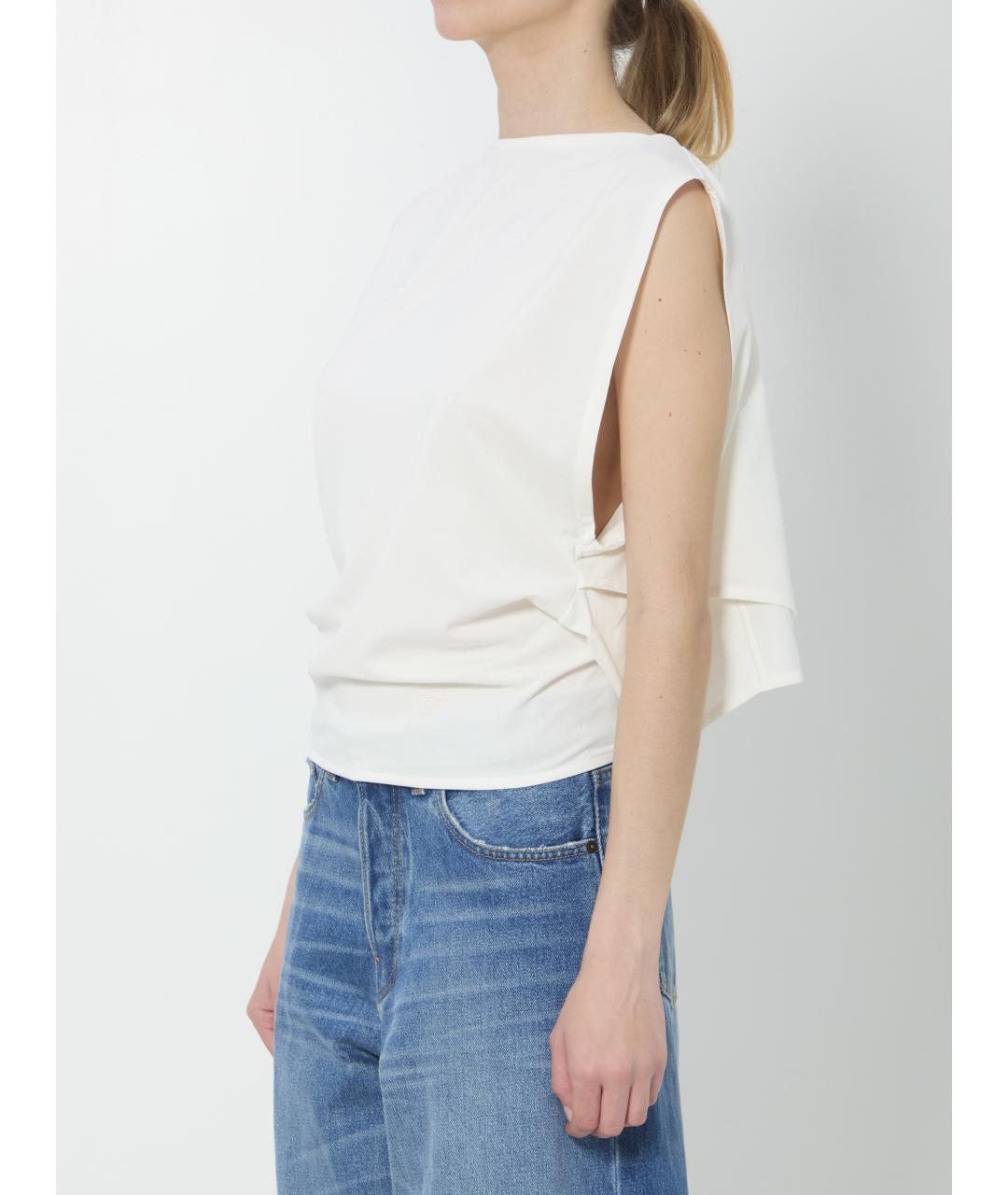 JACQUEMUS Белая футболка, фото 2