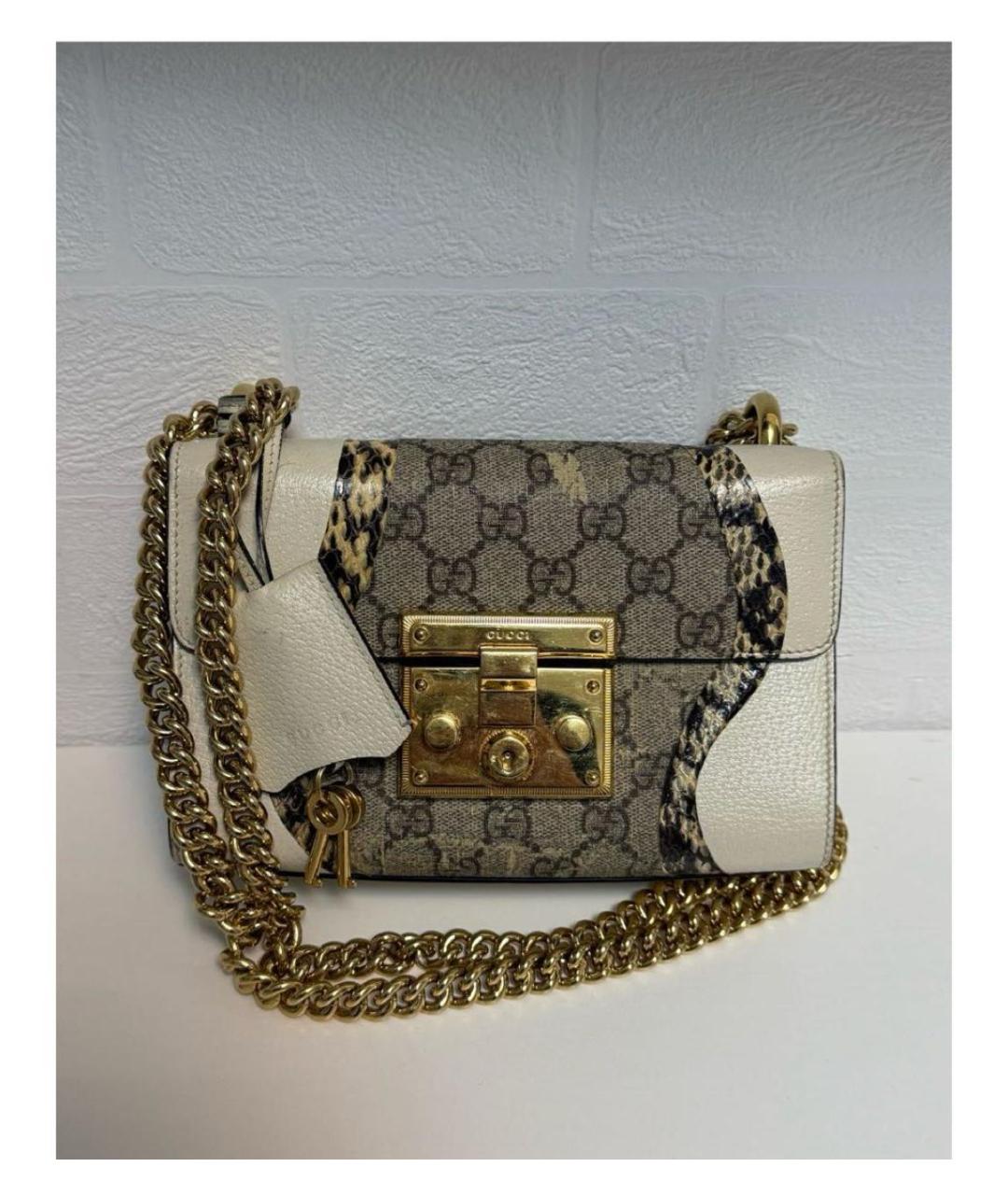 GUCCI Бежевая сумка через плечо, фото 6