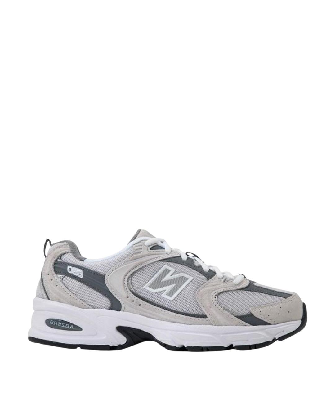 NEW BALANCE Серые текстильные кроссовки, фото 1