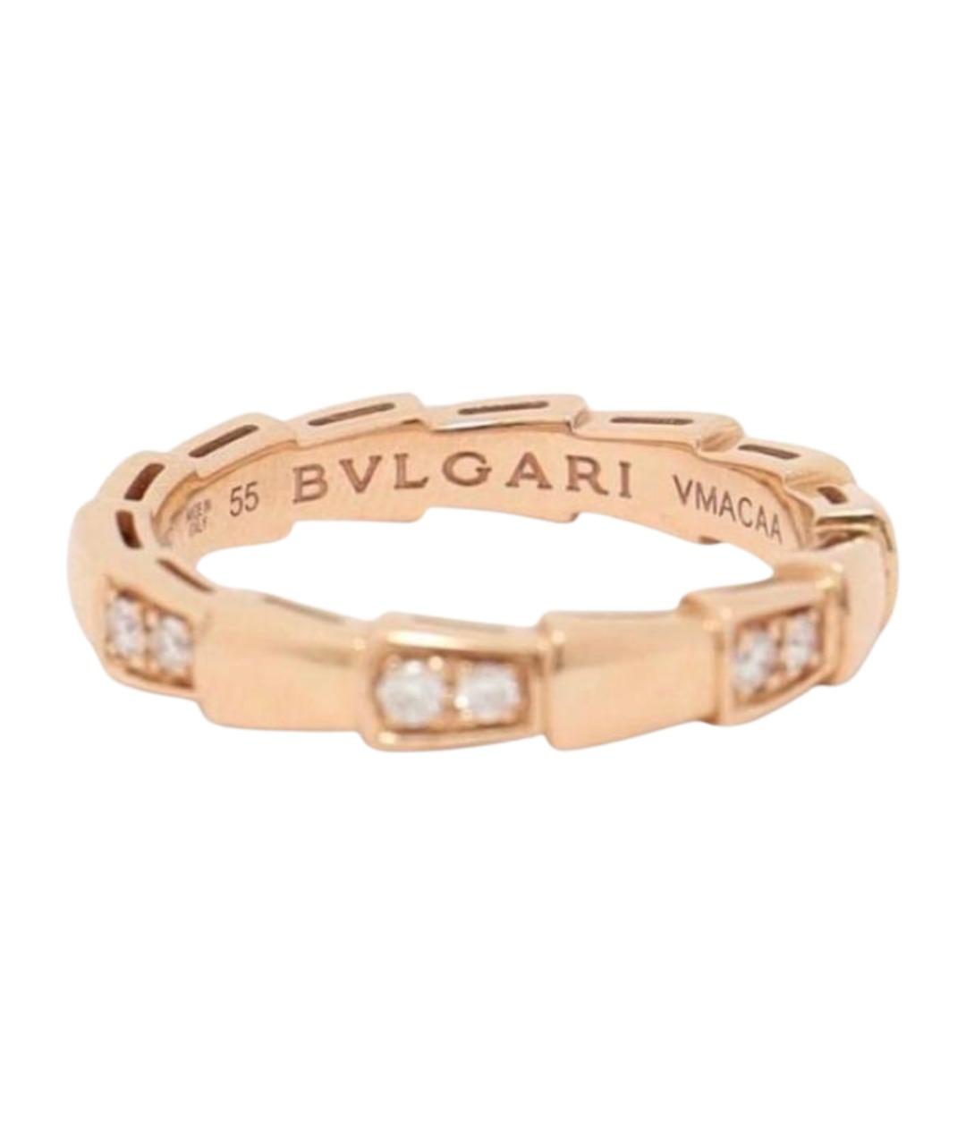 BVLGARI Золотое кольцо из розового золота, фото 1