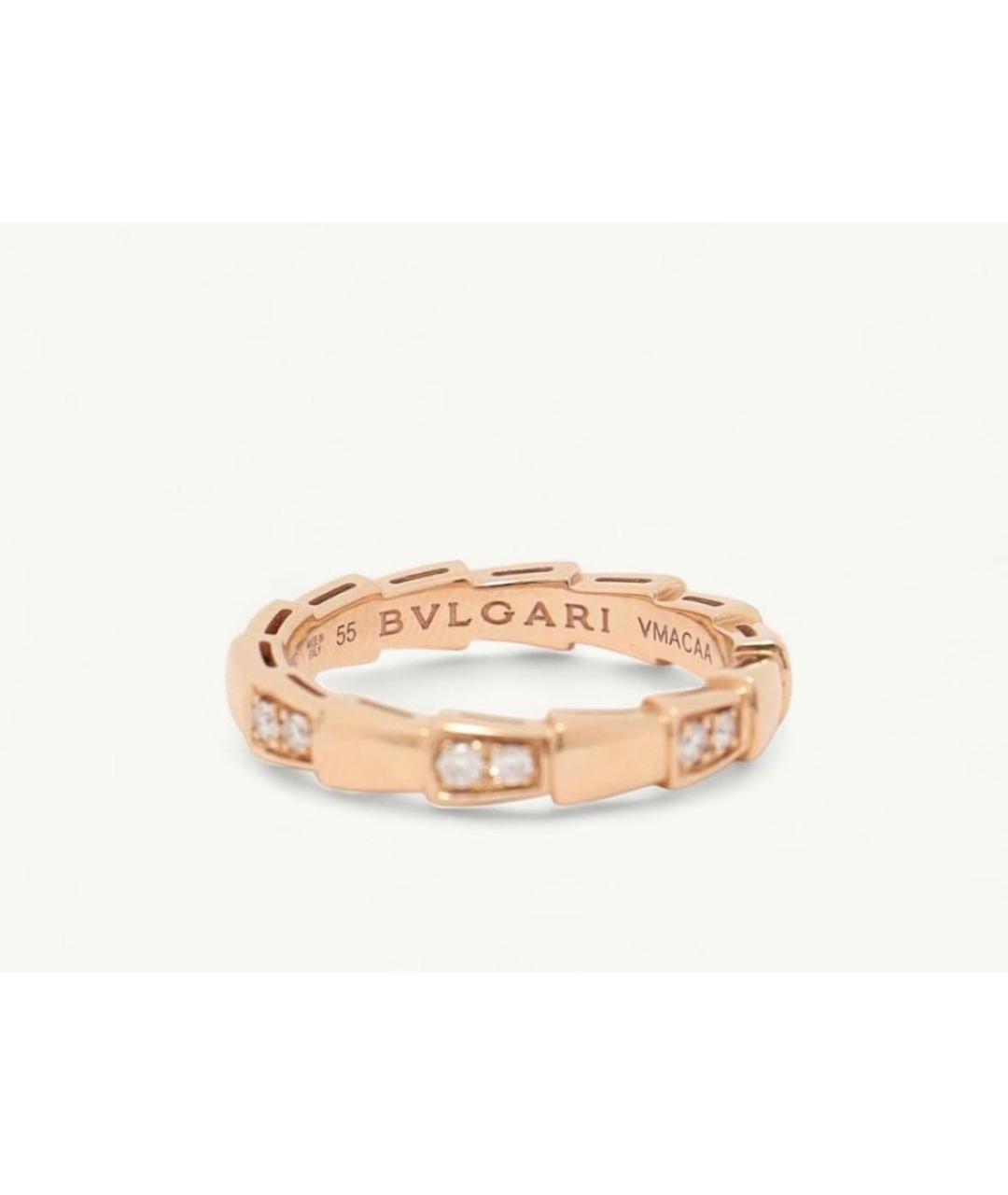 BVLGARI Золотое кольцо из розового золота, фото 5