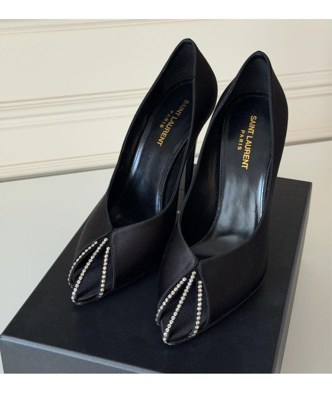 SAINT LAURENT Черные туфли, фото 3