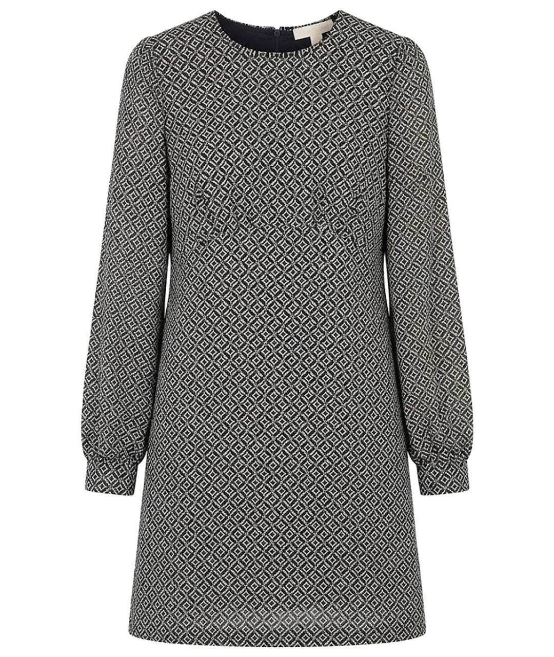 MICHAEL KORS Серое полиэстеровое повседневное платье, фото 1