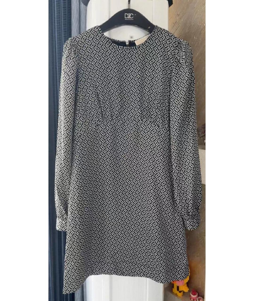 MICHAEL KORS Серое полиэстеровое повседневное платье, фото 5