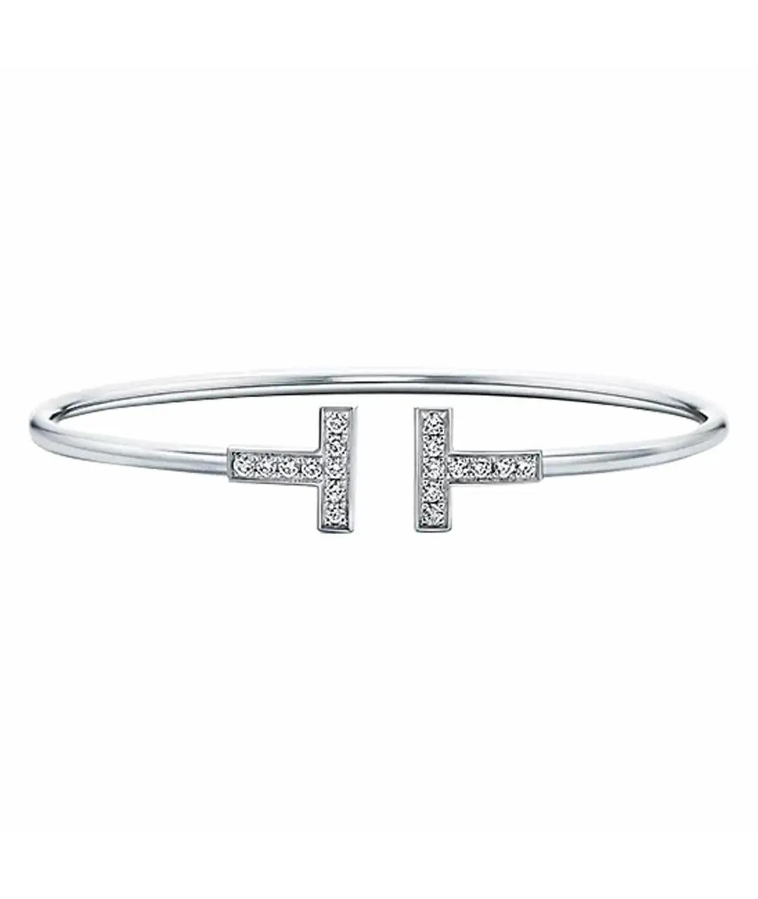 TIFFANY&CO Серебрянный браслет из белого золота, фото 1