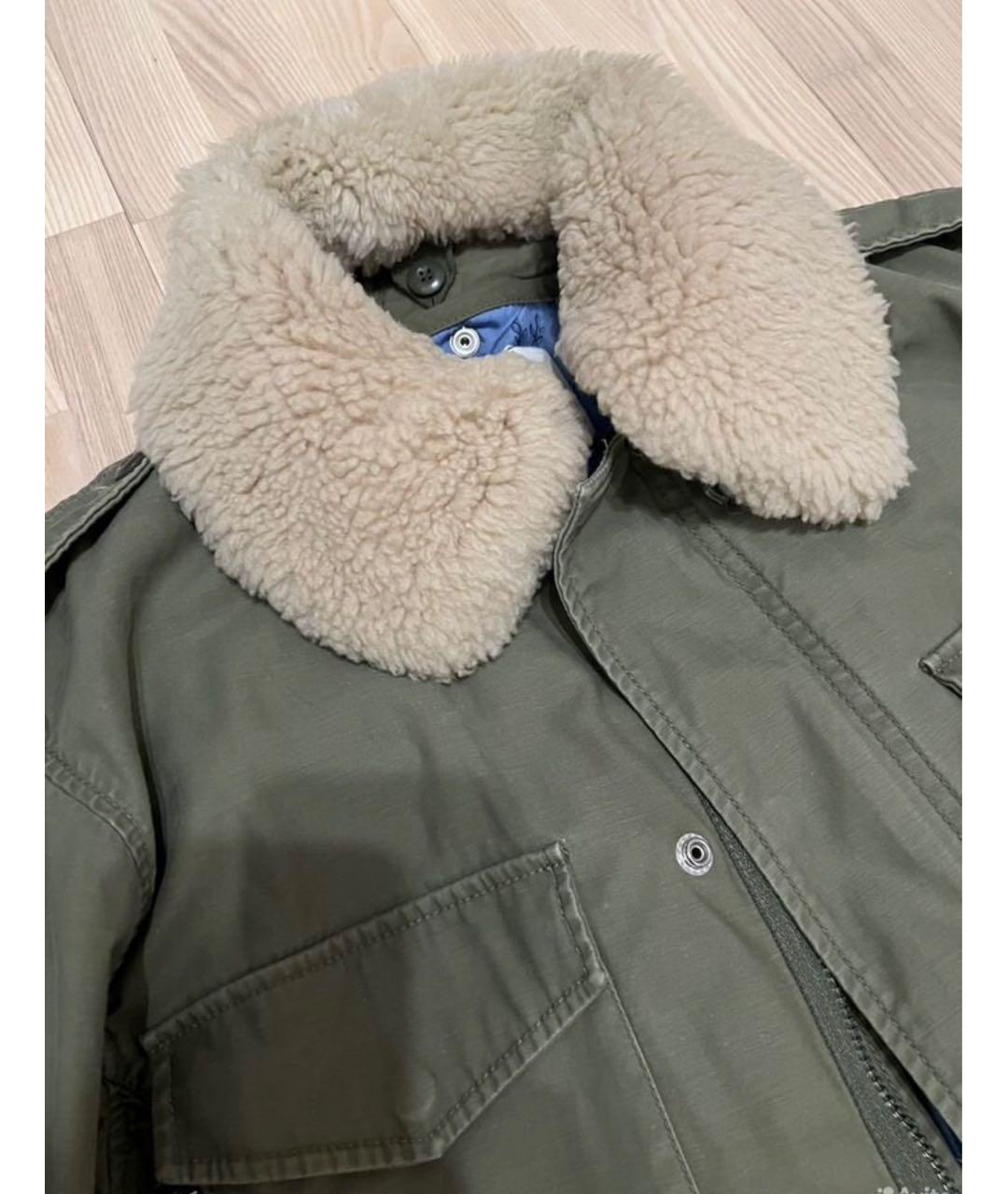 3.1 PHILLIP LIM Хаки хлопковая парка, фото 6