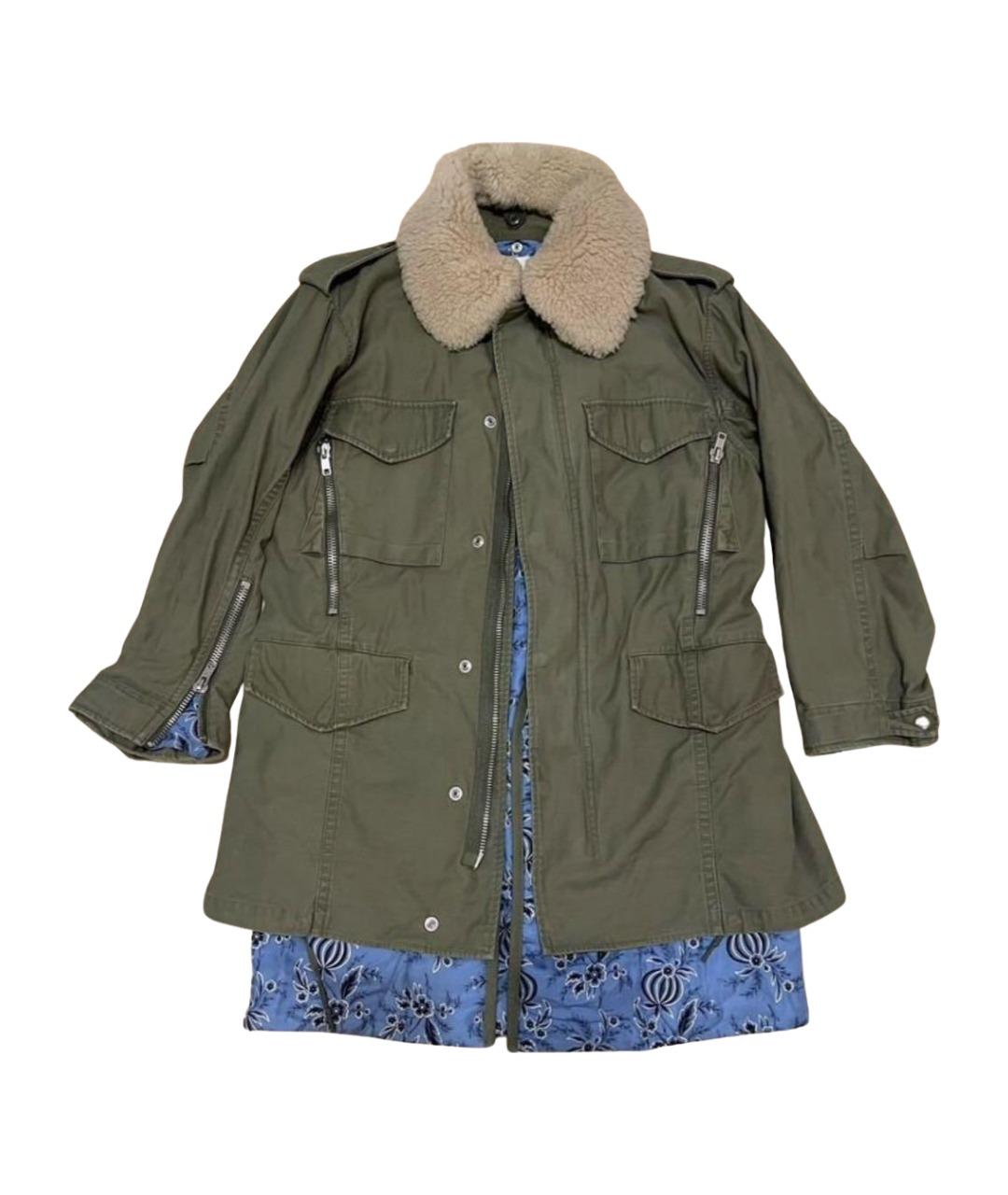 3.1 PHILLIP LIM Хаки хлопковая парка, фото 1