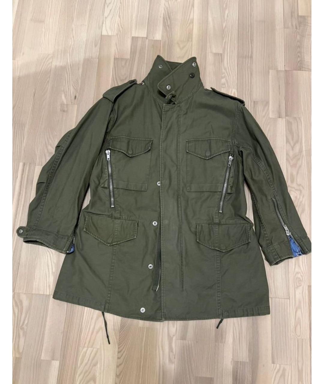 3.1 PHILLIP LIM Хаки хлопковая парка, фото 3