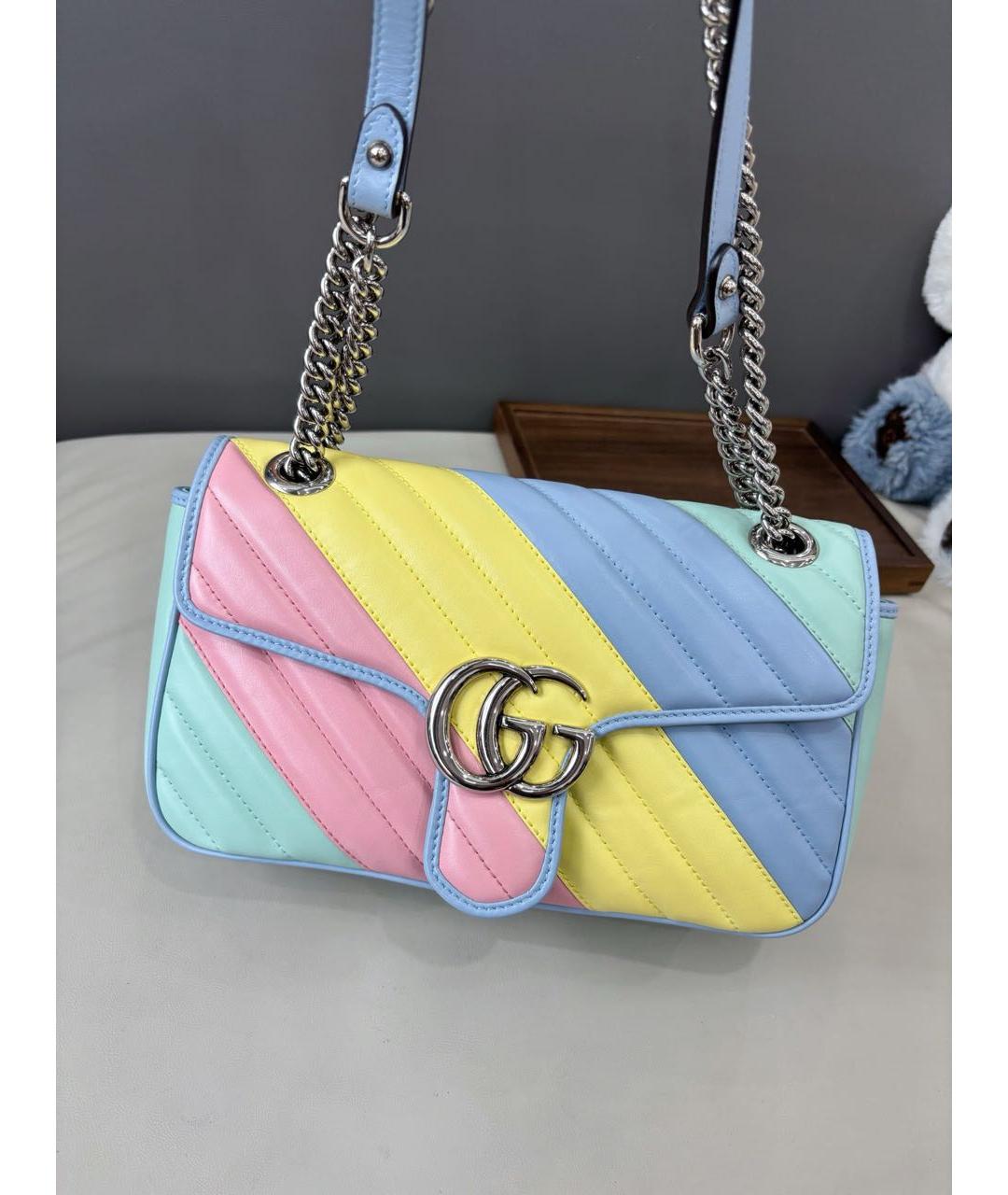 GUCCI Мульти кожаная сумка через плечо, фото 2