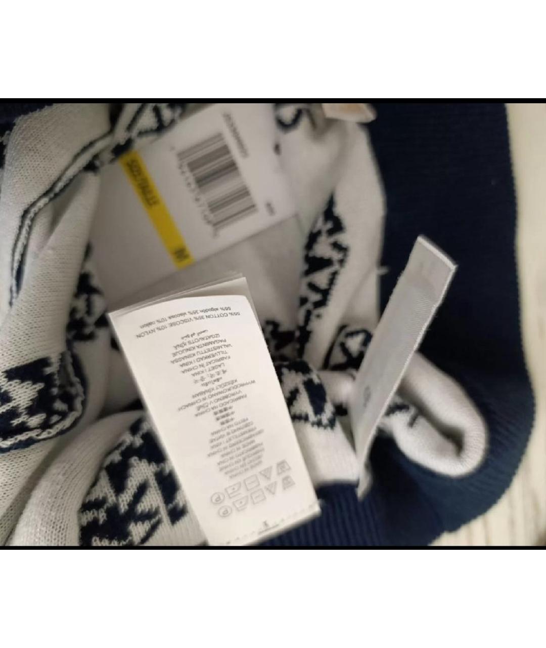 MICHAEL KORS Синие вискозные спортивные брюки и шорты, фото 3