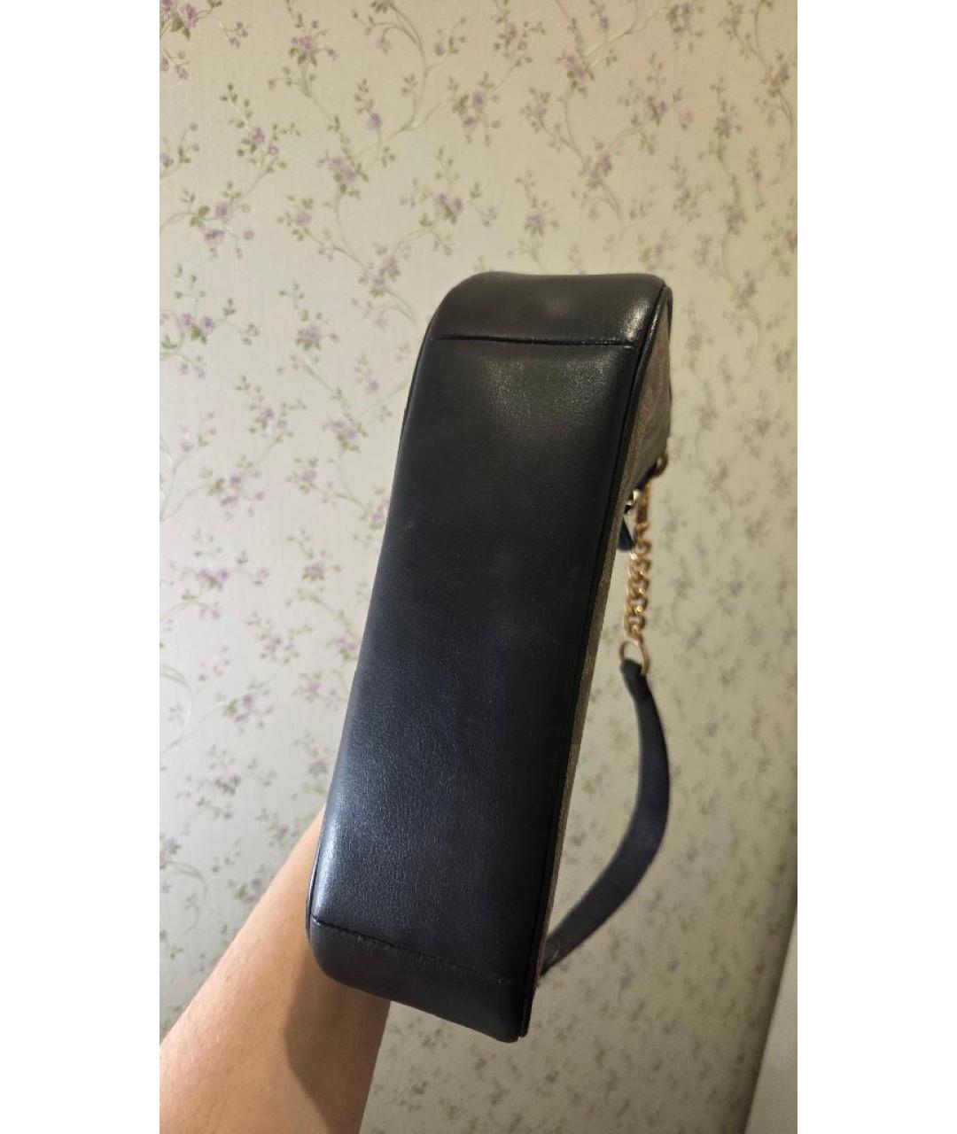 COACH Коричневая сумка с короткими ручками, фото 7