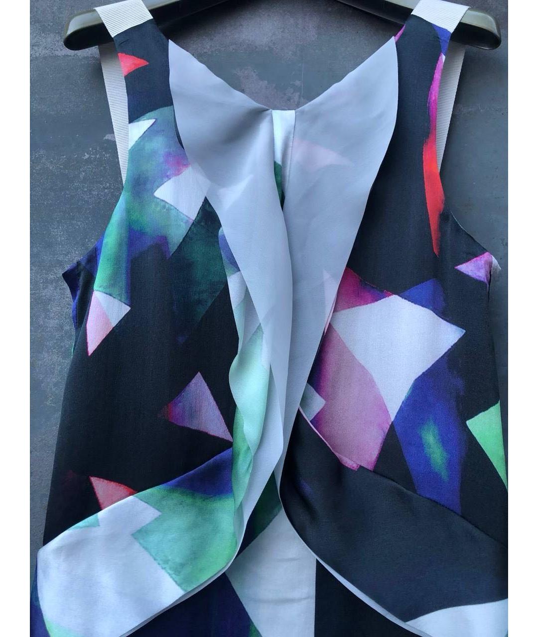 EMPORIO ARMANI Мульти повседневное платье, фото 5