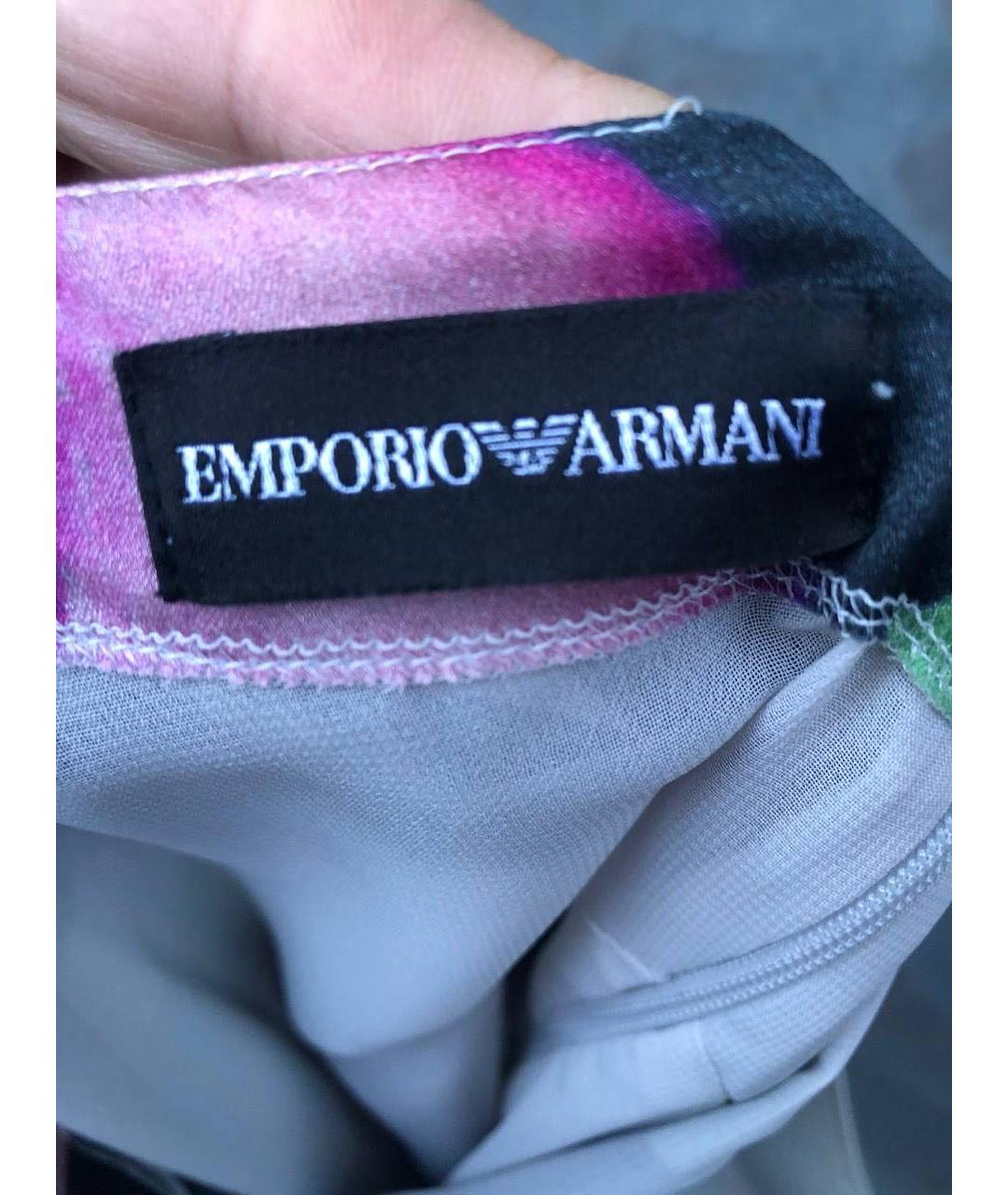 EMPORIO ARMANI Мульти повседневное платье, фото 3
