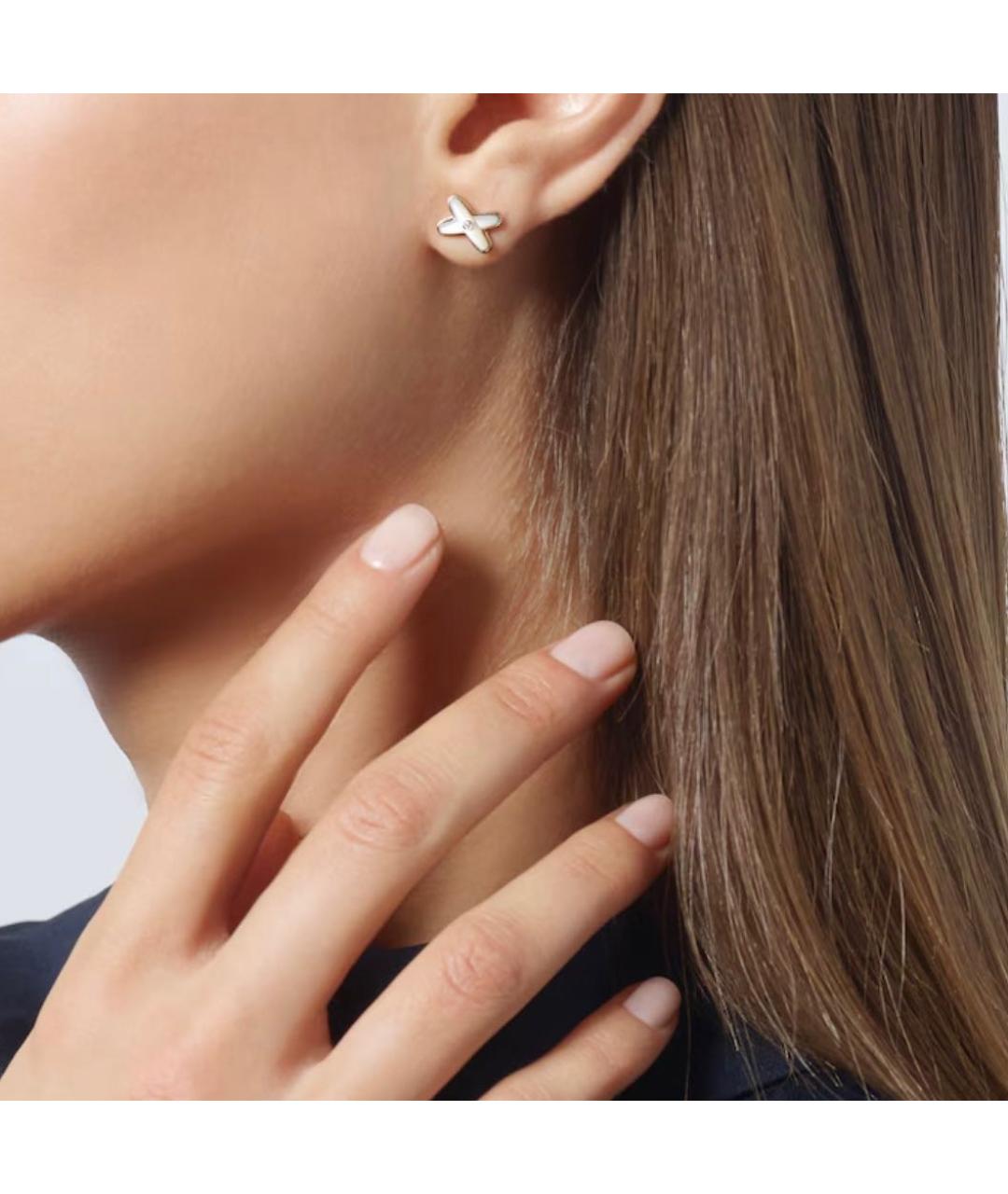 CHAUMET Белые серьги из розового золота, фото 6