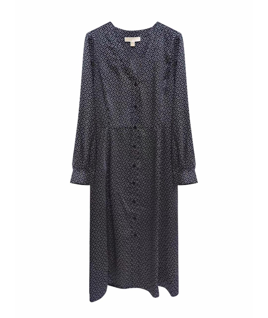 MICHAEL KORS Черное полиэстеровое повседневное платье, фото 1