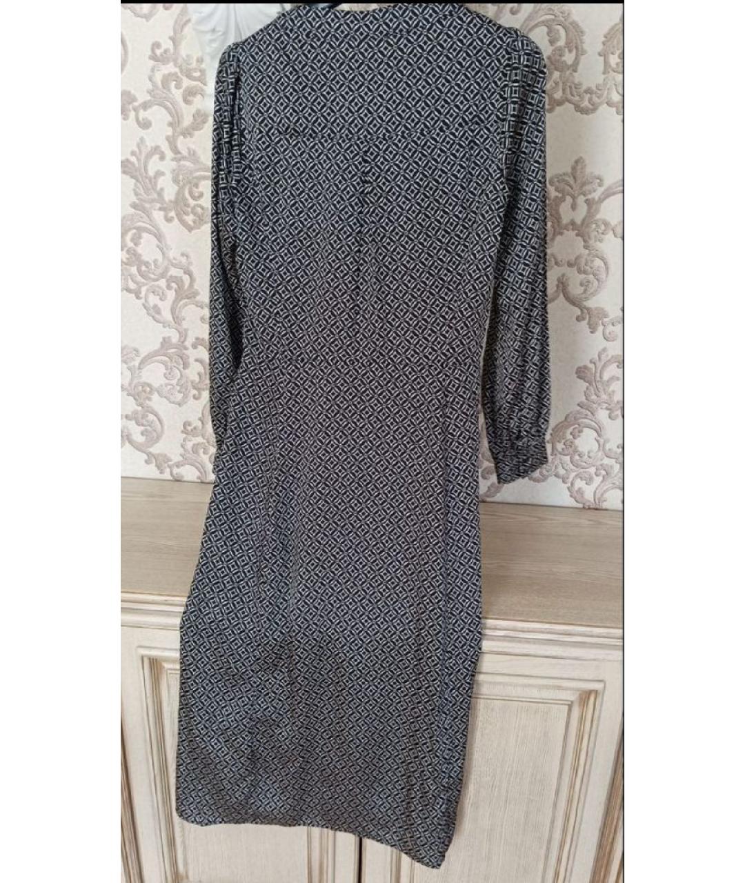 MICHAEL KORS Черное полиэстеровое повседневное платье, фото 2