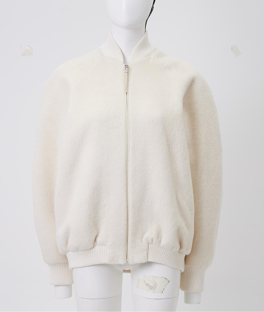 JACQUEMUS Белая шерстяная куртка, фото 6