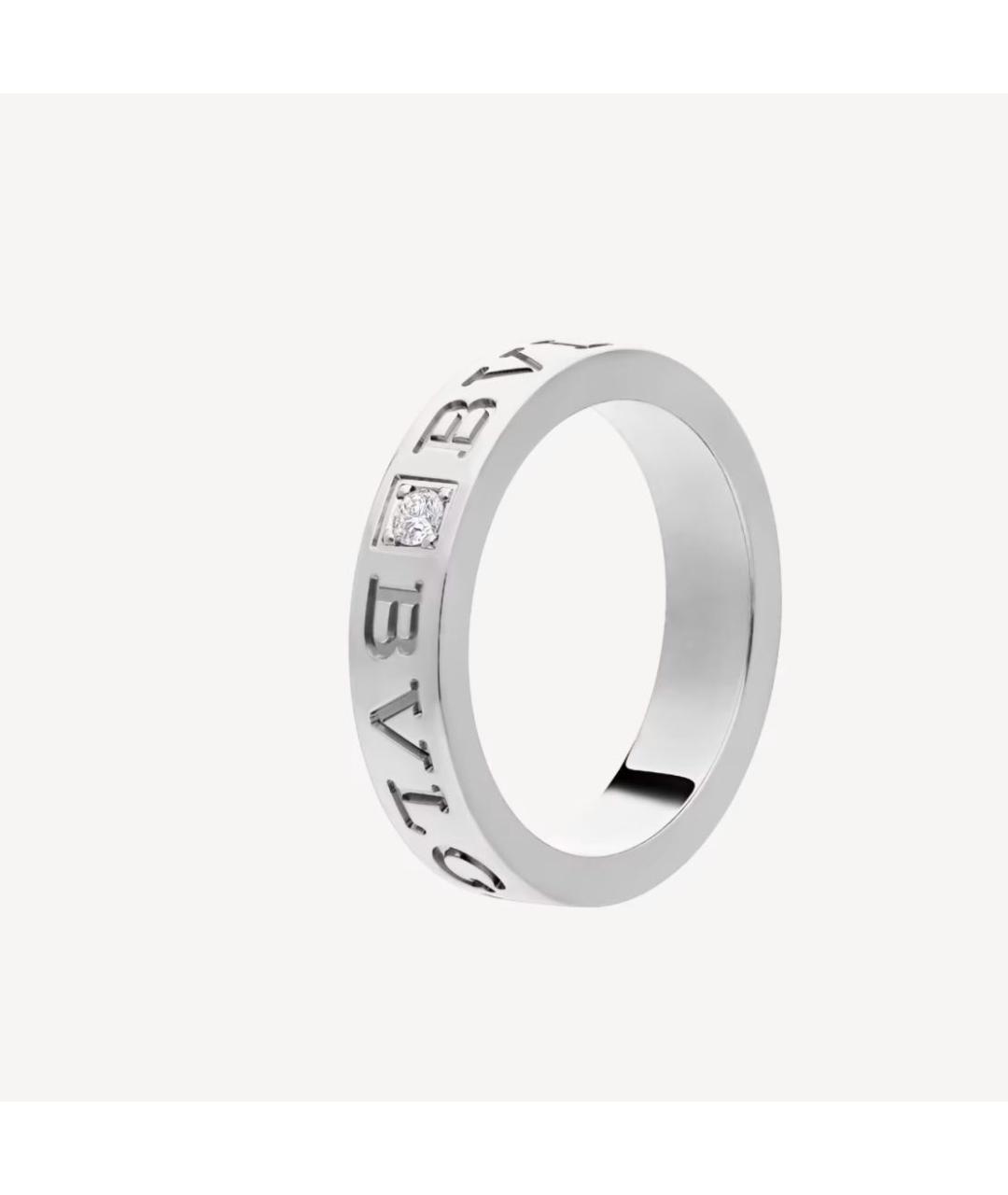 BVLGARI Белое кольцо из белого золота, фото 4