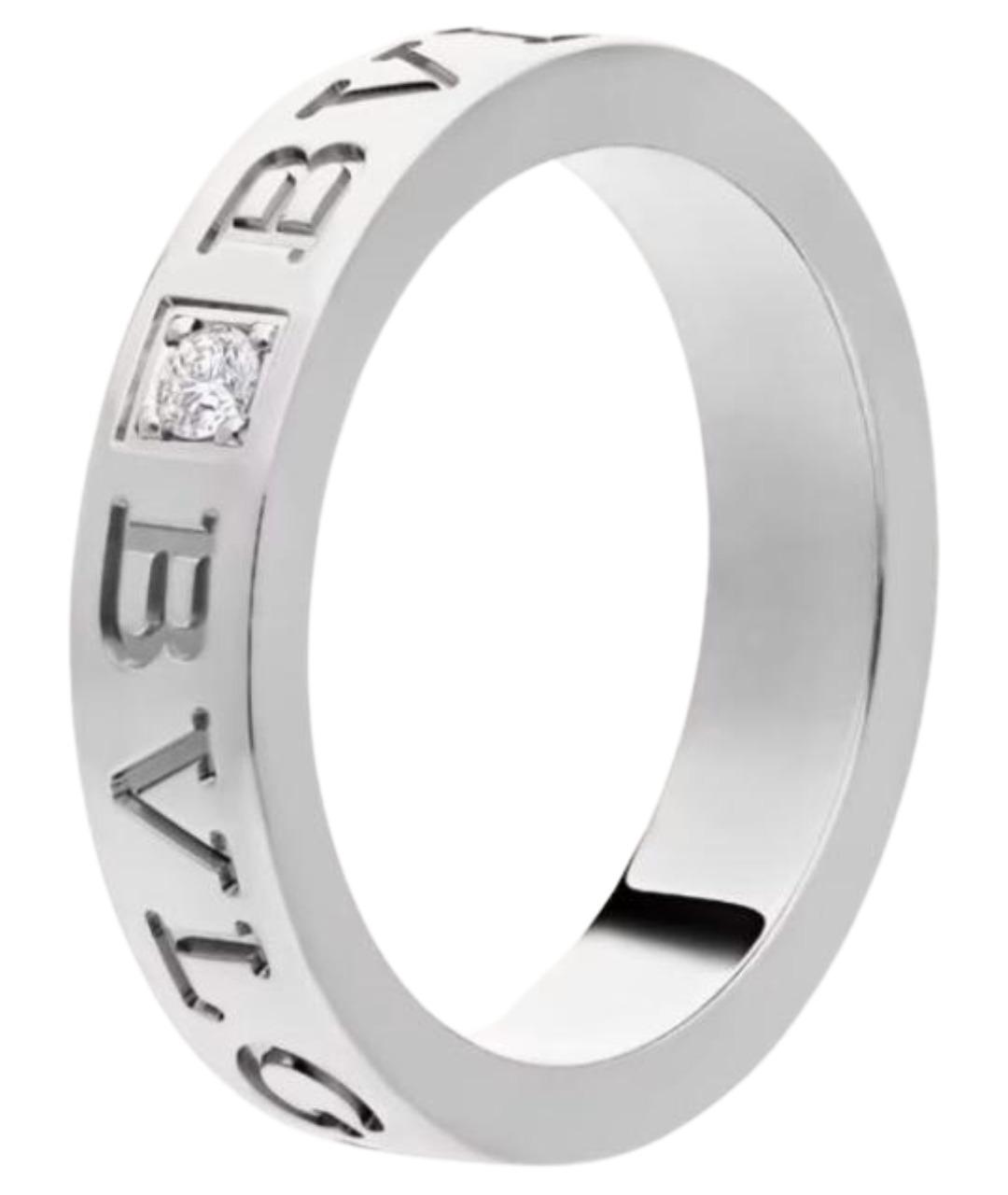 BVLGARI Белое кольцо из белого золота, фото 1