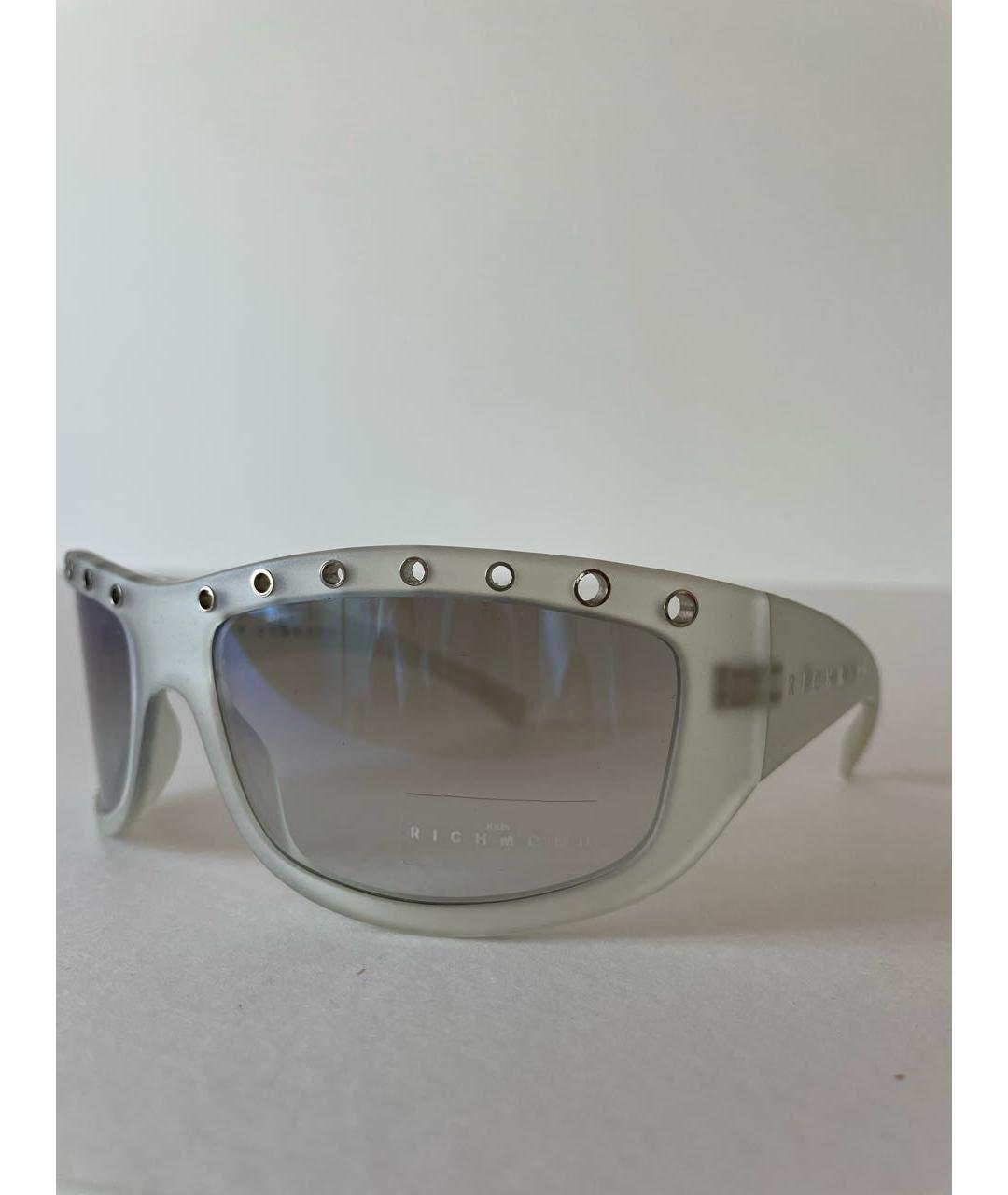 JOHN RICHMOND Серые пластиковые солнцезащитные очки, фото 3