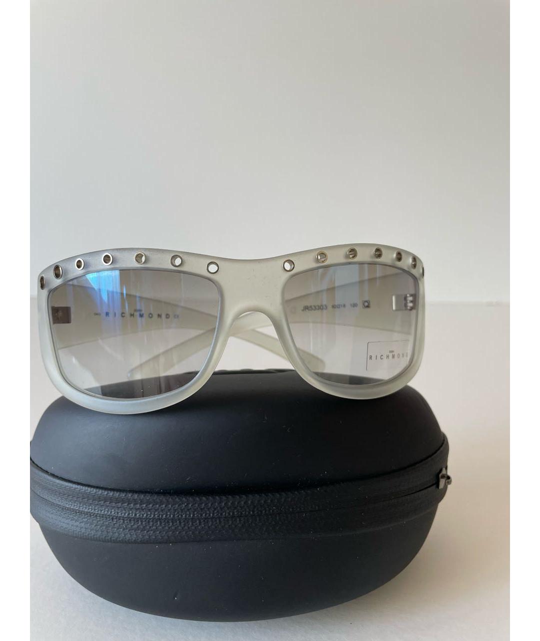 JOHN RICHMOND Серые пластиковые солнцезащитные очки, фото 5