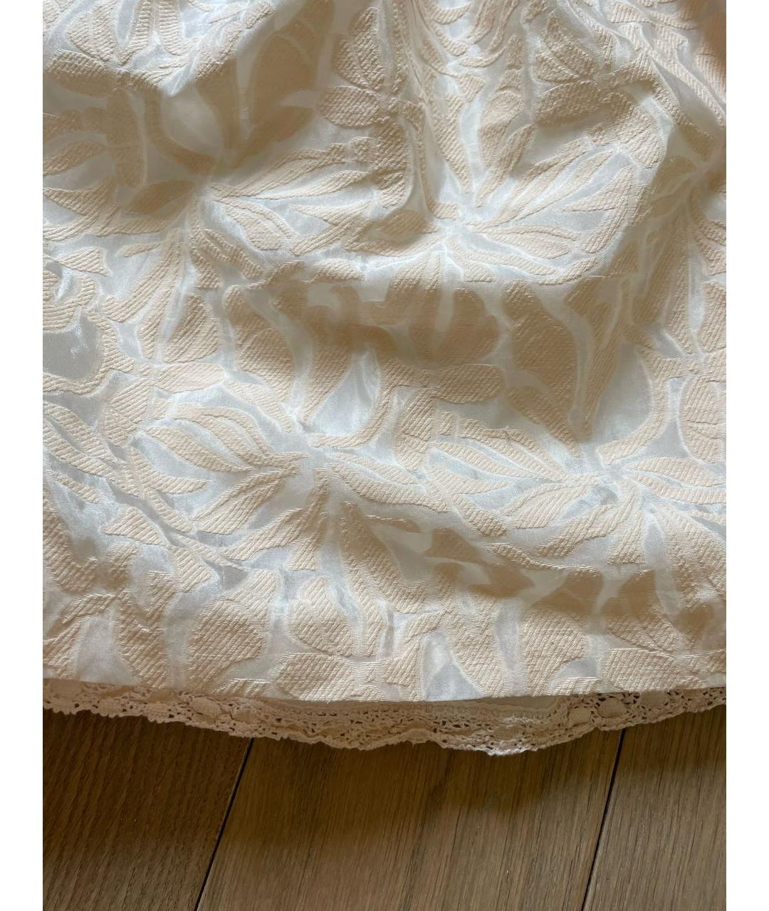 BLUGIRL Бежевое полиэстеровое коктейльное платье, фото 4