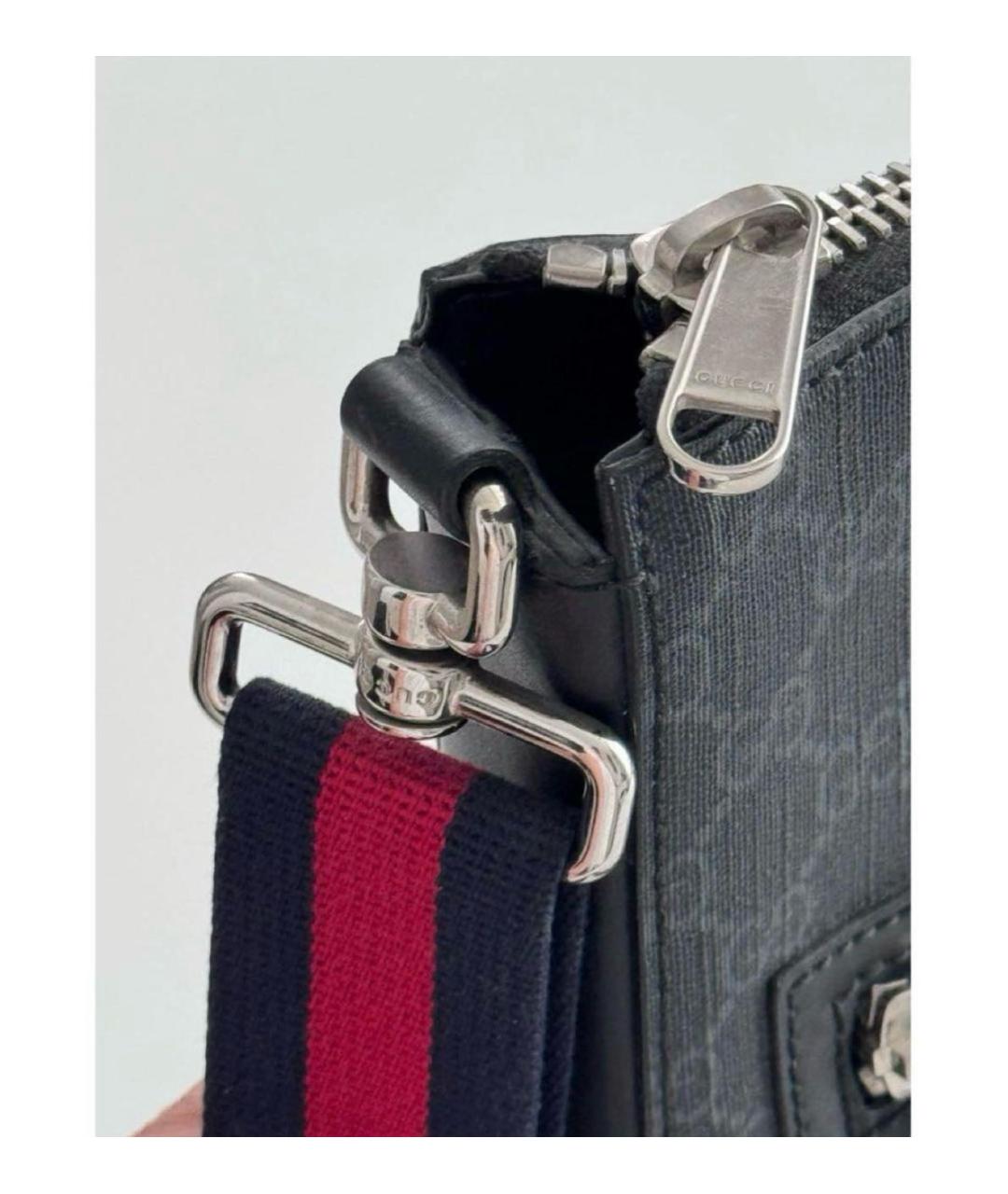 GUCCI Черная сумка на плечо, фото 4