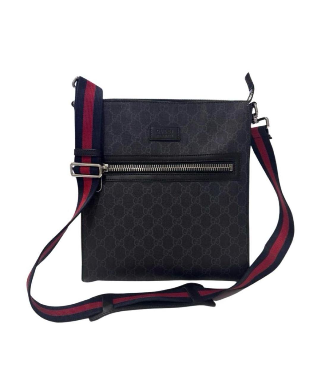 GUCCI Черная сумка на плечо, фото 1