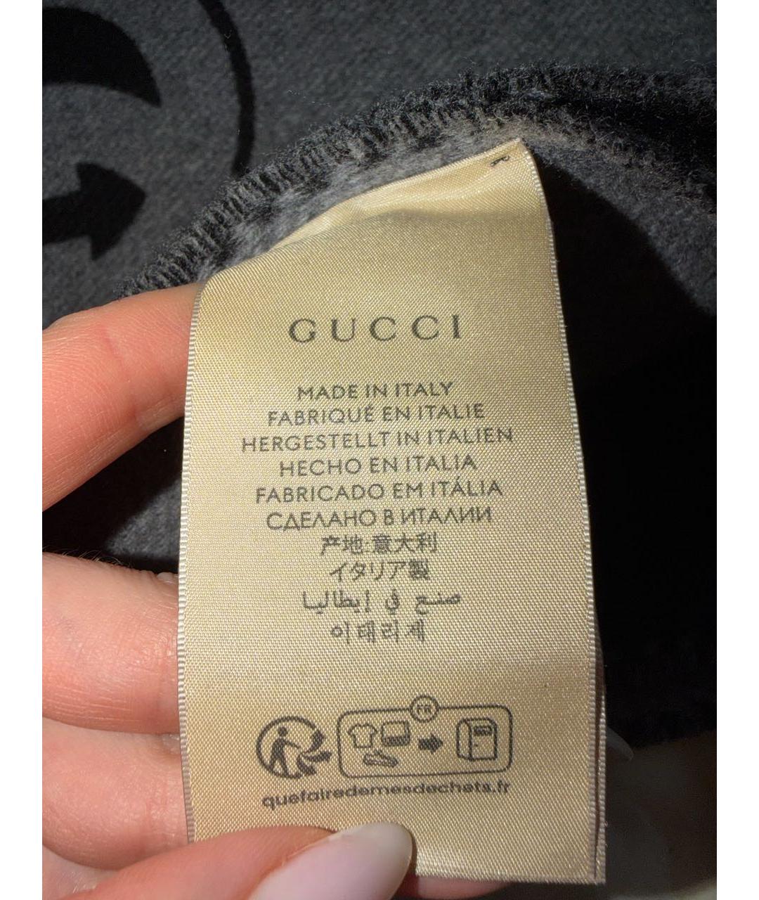 GUCCI Мульти шерстяной шарф, фото 6