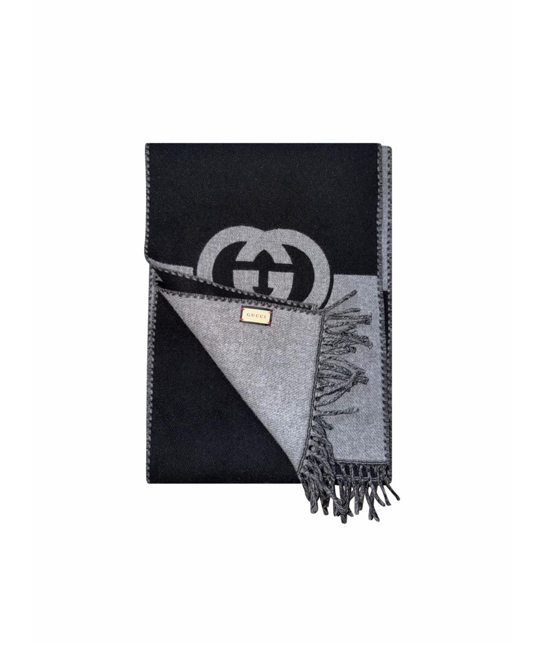 GUCCI Мульти шерстяной шарф, фото 1