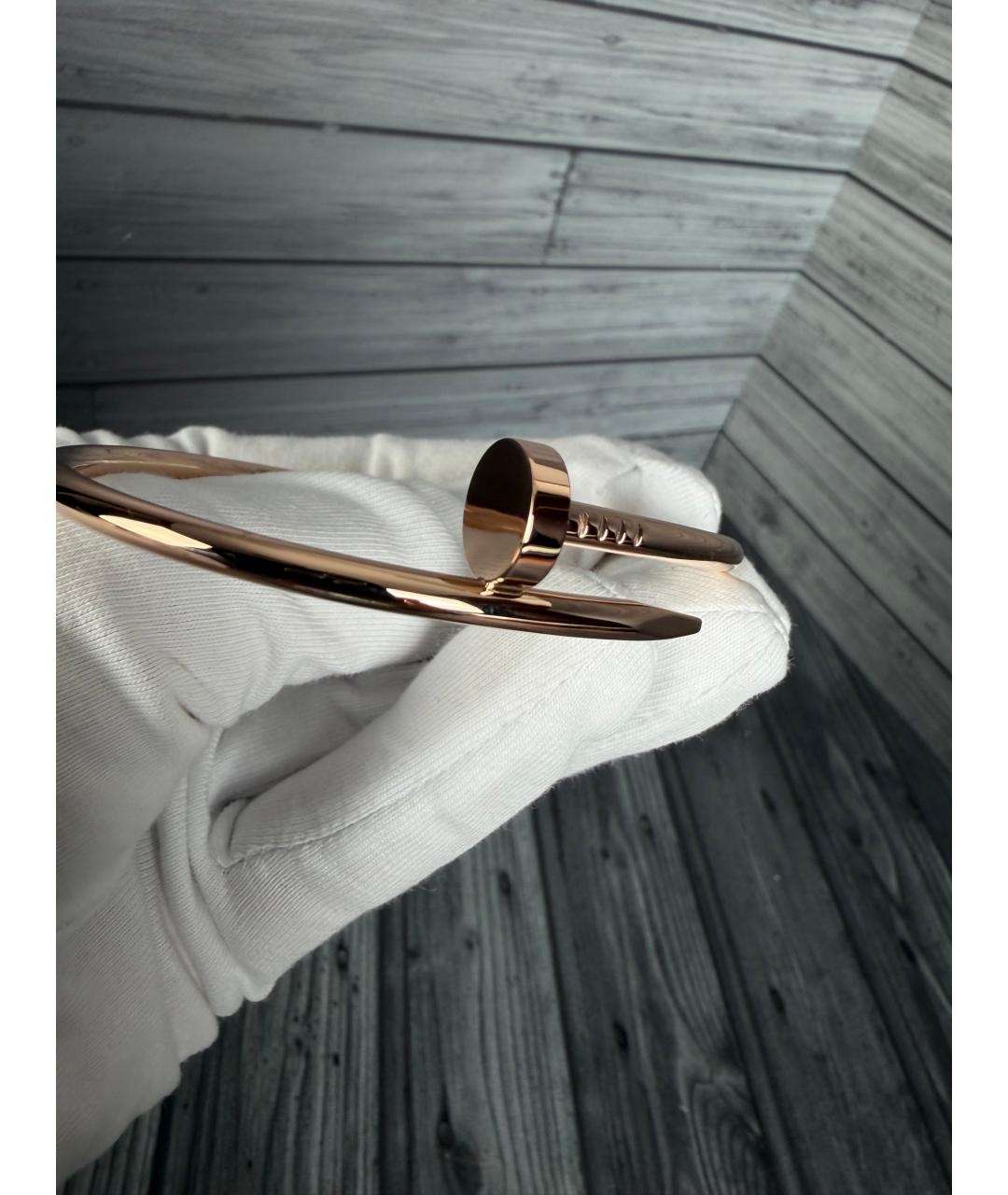 CARTIER Золотой браслет из розового золота, фото 4