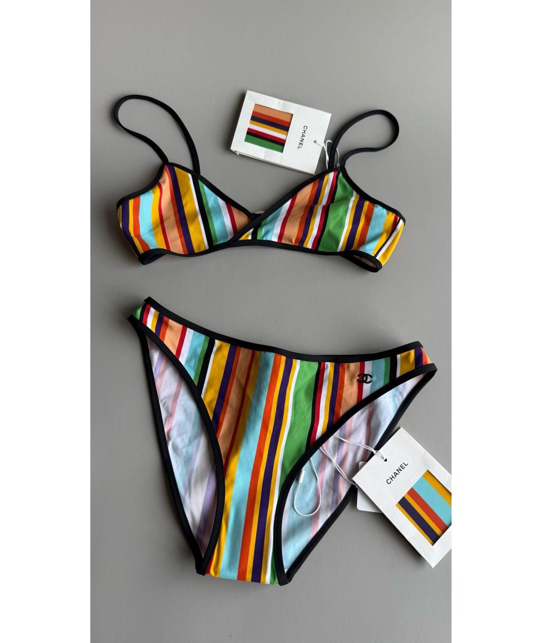 CHANEL Мульти купальник, фото 4