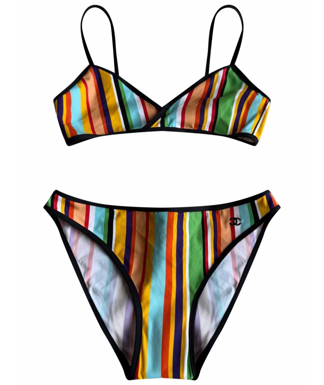 CHANEL Мульти купальник, фото 1