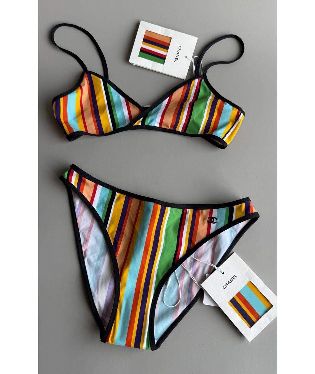 CHANEL Мульти купальник, фото 3