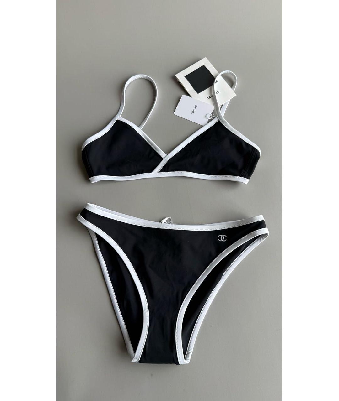 CHANEL Черный купальник, фото 5