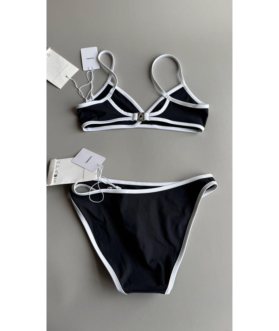 CHANEL Черный купальник, фото 2