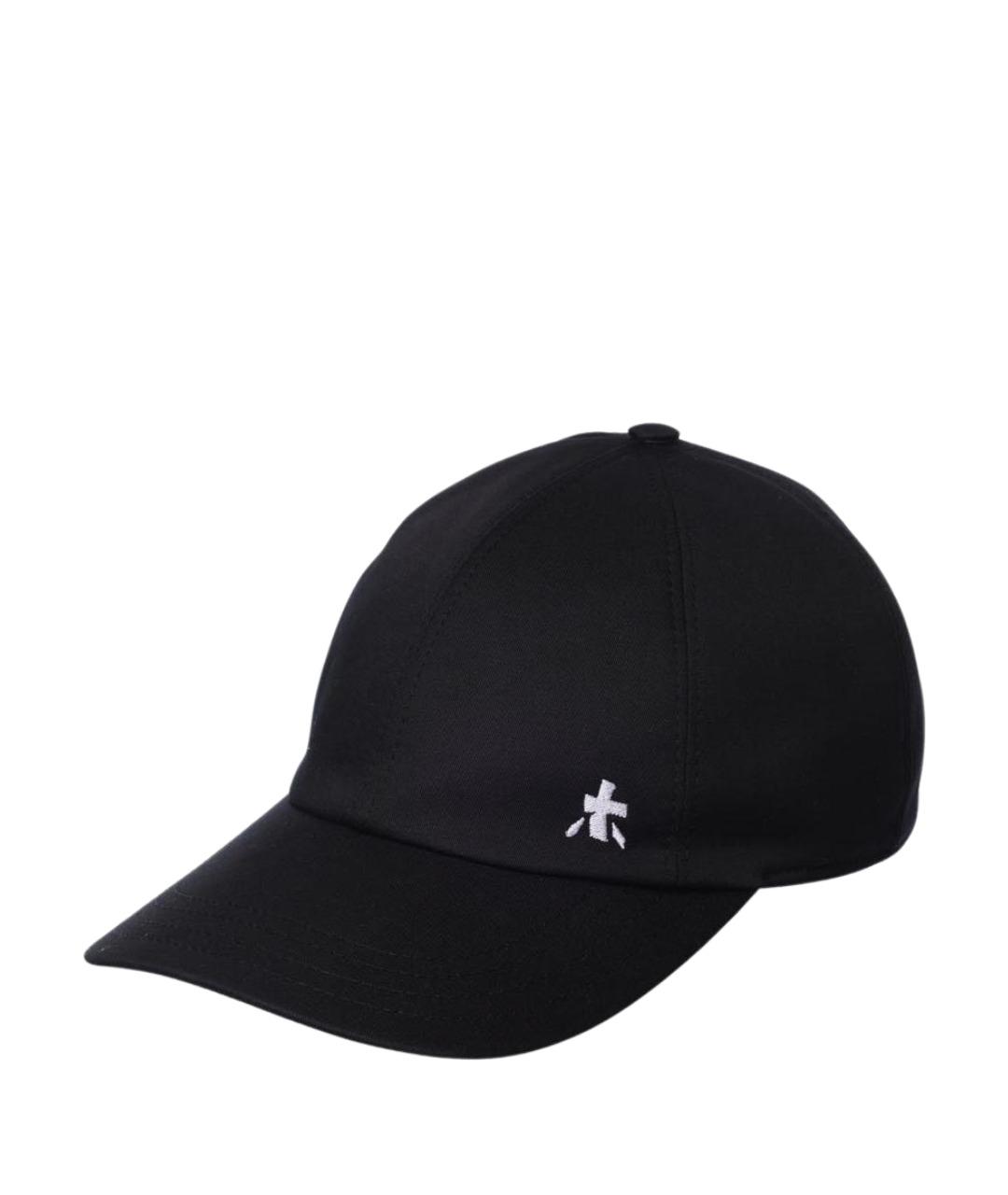 PREMIATA Черная хлопковая кепка/бейсболка, фото 1