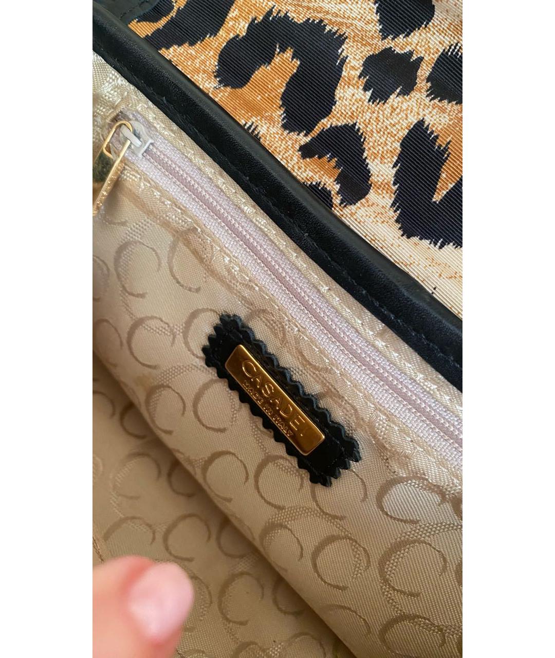 CASADEI Мульти тканевая сумка с короткими ручками, фото 4