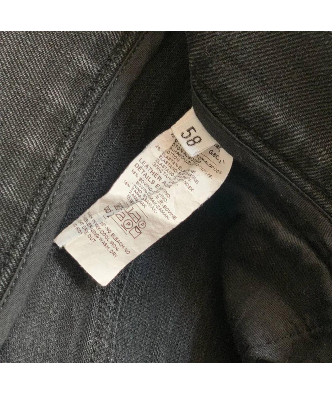 DOLCE&GABBANA Серые хлопко-эластановые прямые джинсы, фото 7