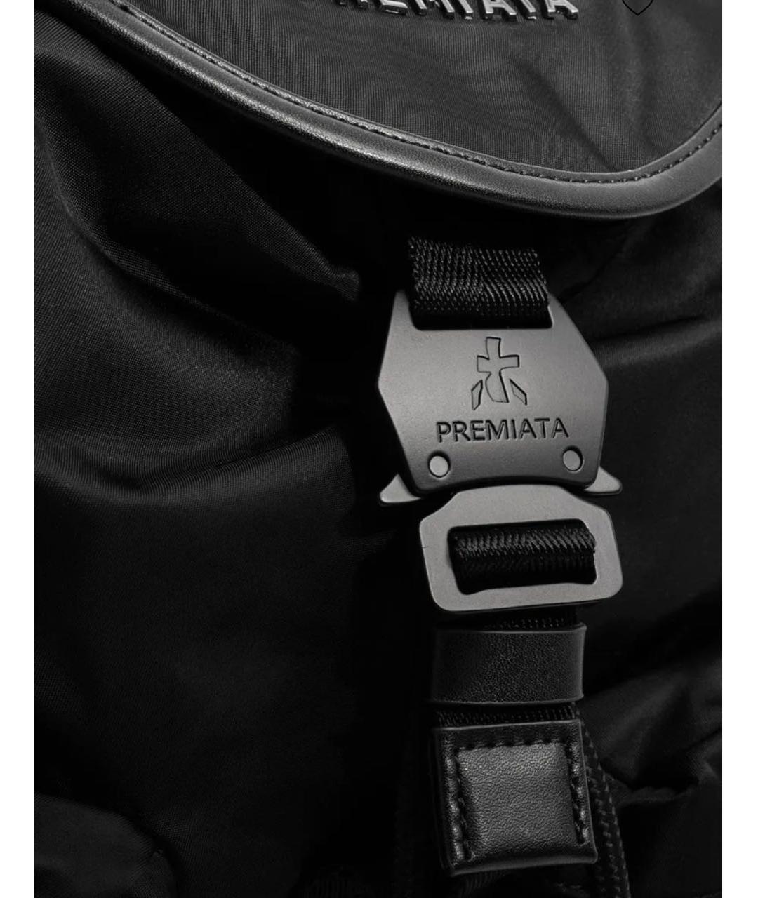 PREMIATA Черный тканевый рюкзак, фото 6