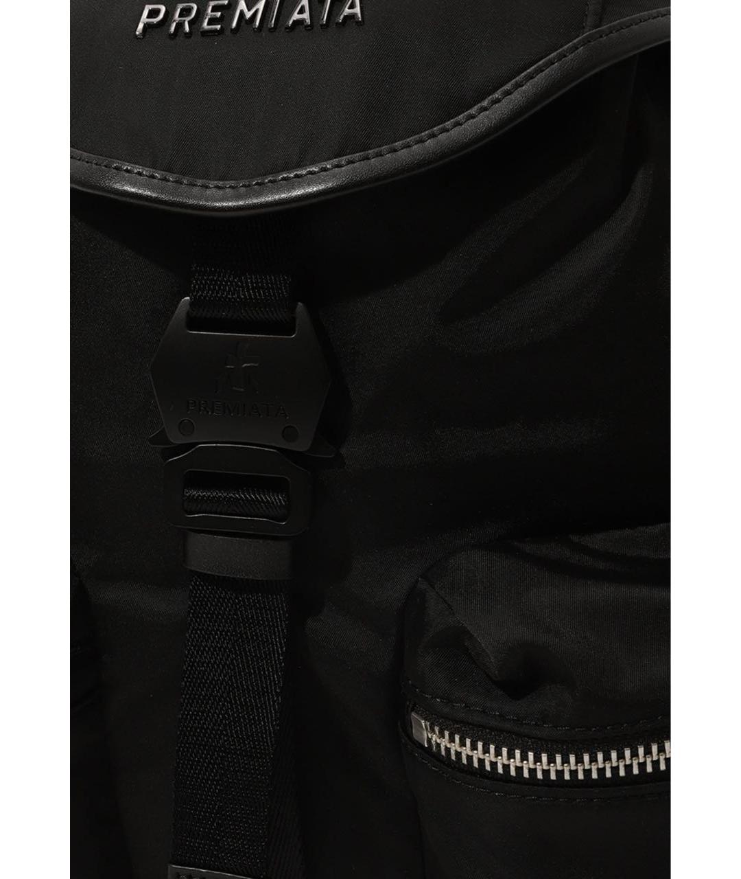 PREMIATA Черный тканевый рюкзак, фото 4