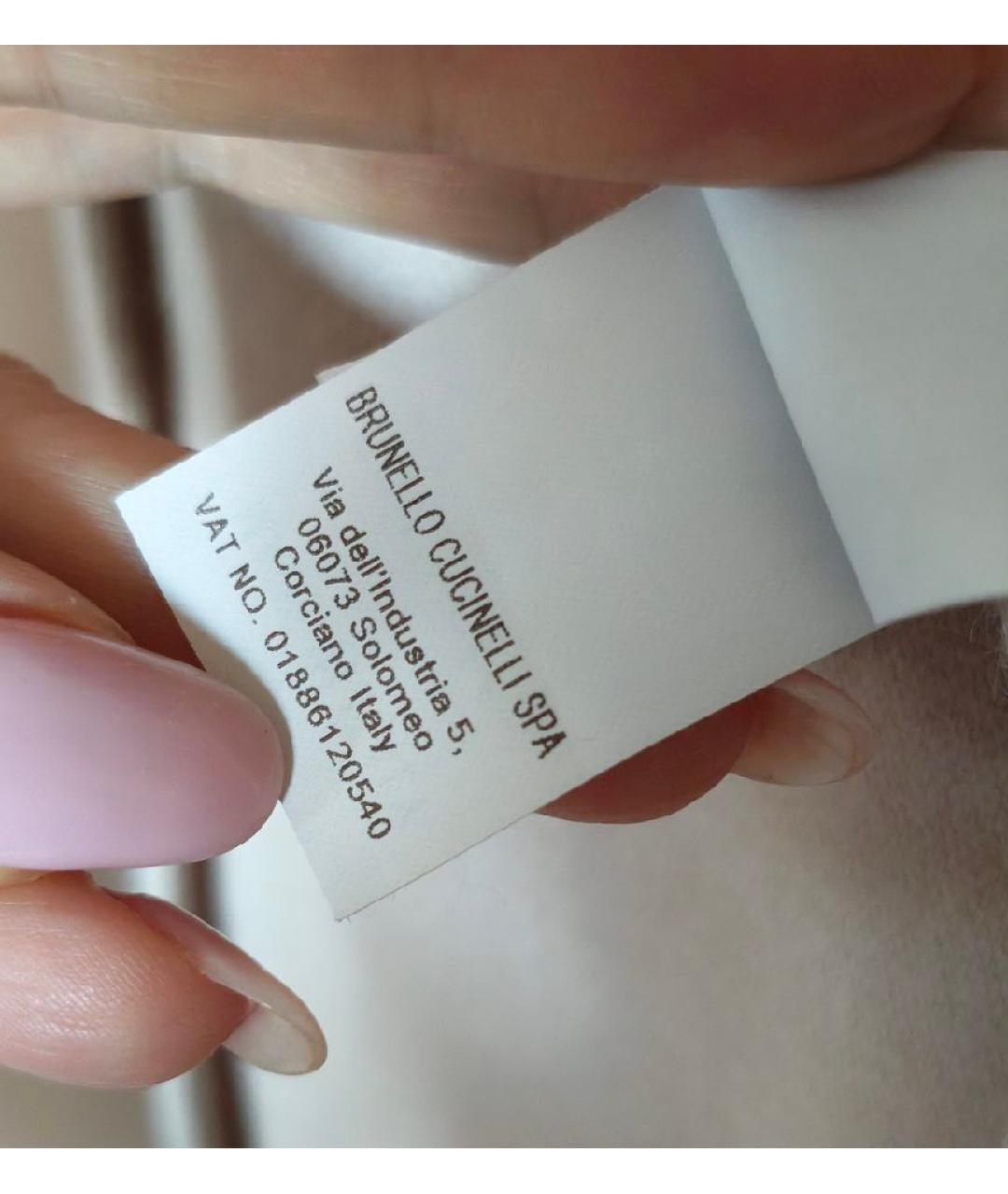 BRUNELLO CUCINELLI Розовый шерстяной жилет, фото 7