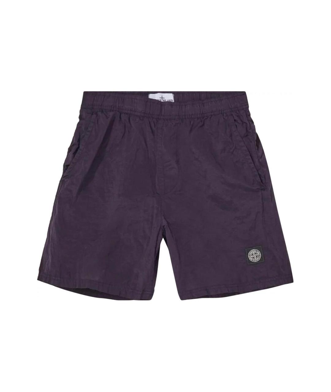 STONE ISLAND Фиолетовые шорты, фото 1