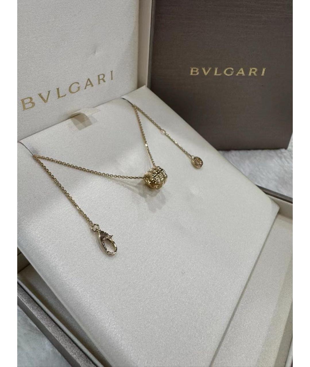 BVLGARI Золотое колье из желтого золота, фото 3