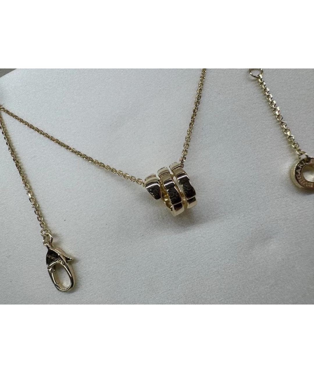 BVLGARI Золотое колье из желтого золота, фото 4