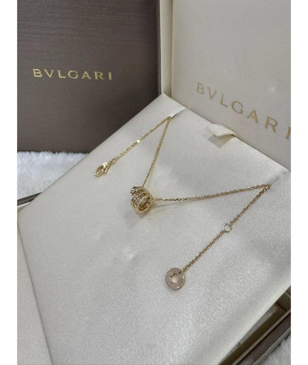 BVLGARI Золотое колье из желтого золота, фото 2