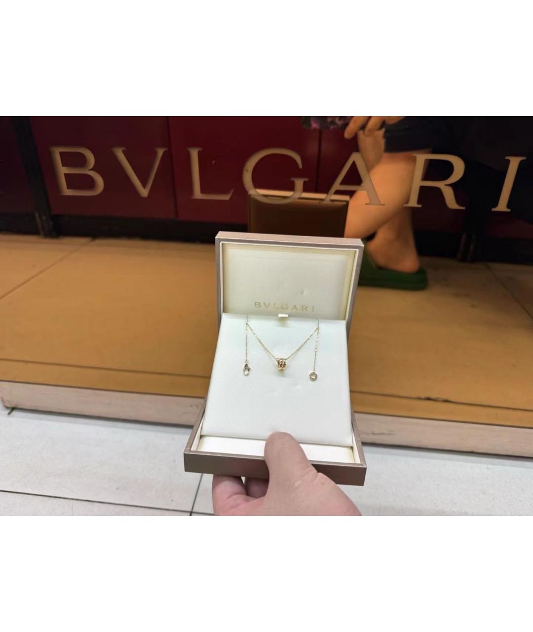 BVLGARI Золотое колье из желтого золота, фото 5