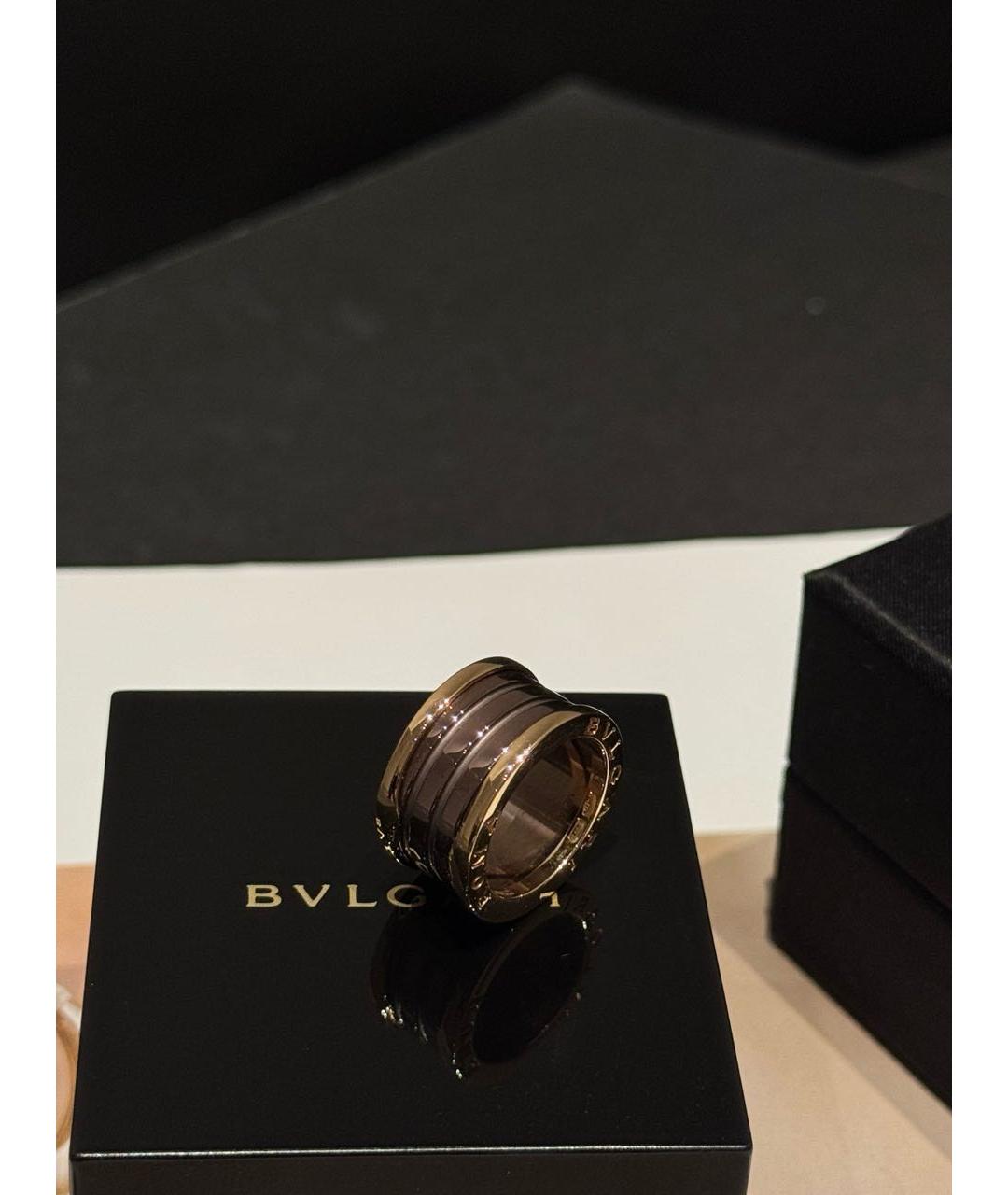 BVLGARI Золотое кольцо из розового золота, фото 6